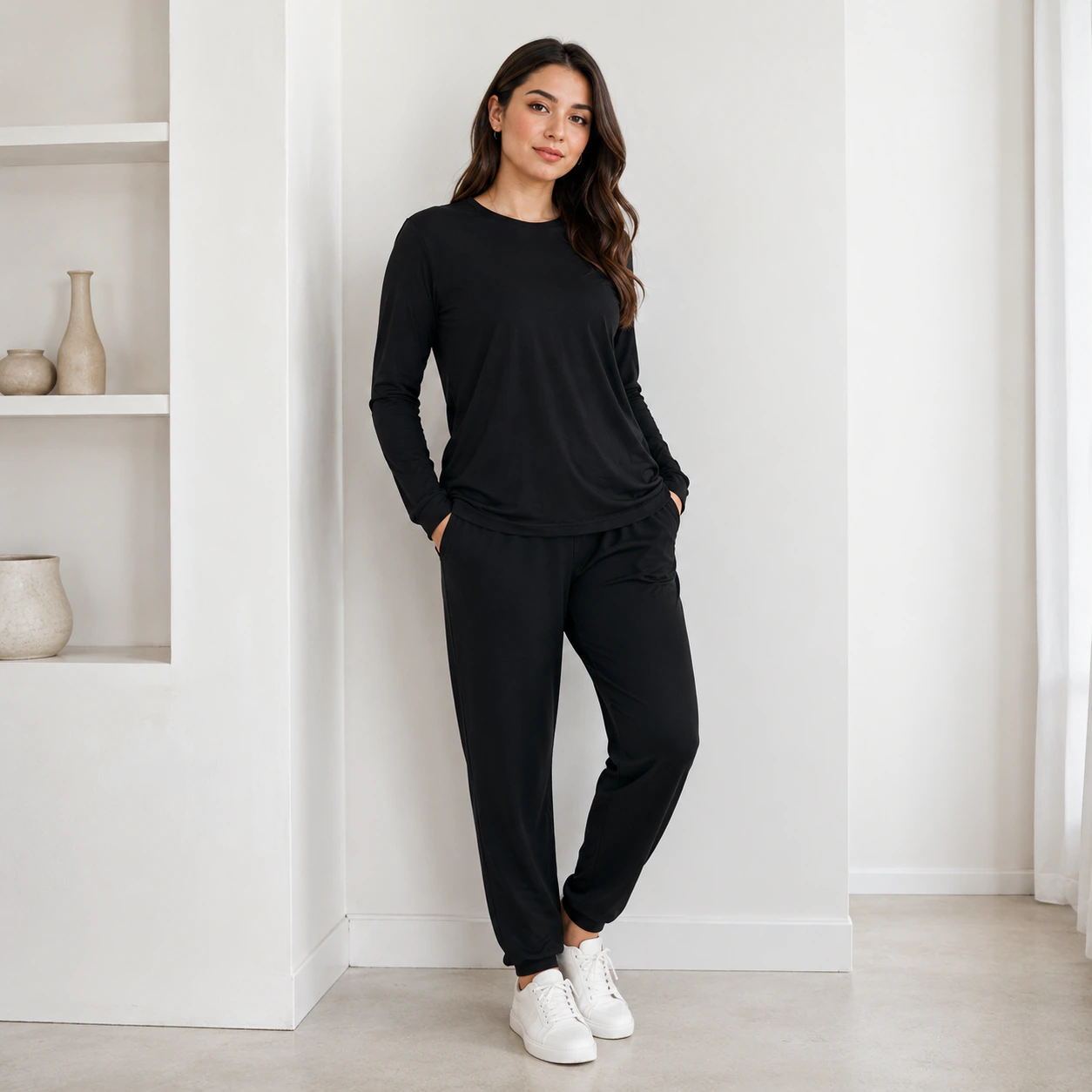 Maru Women’s Basic Long Sleeve Top gallery image 10