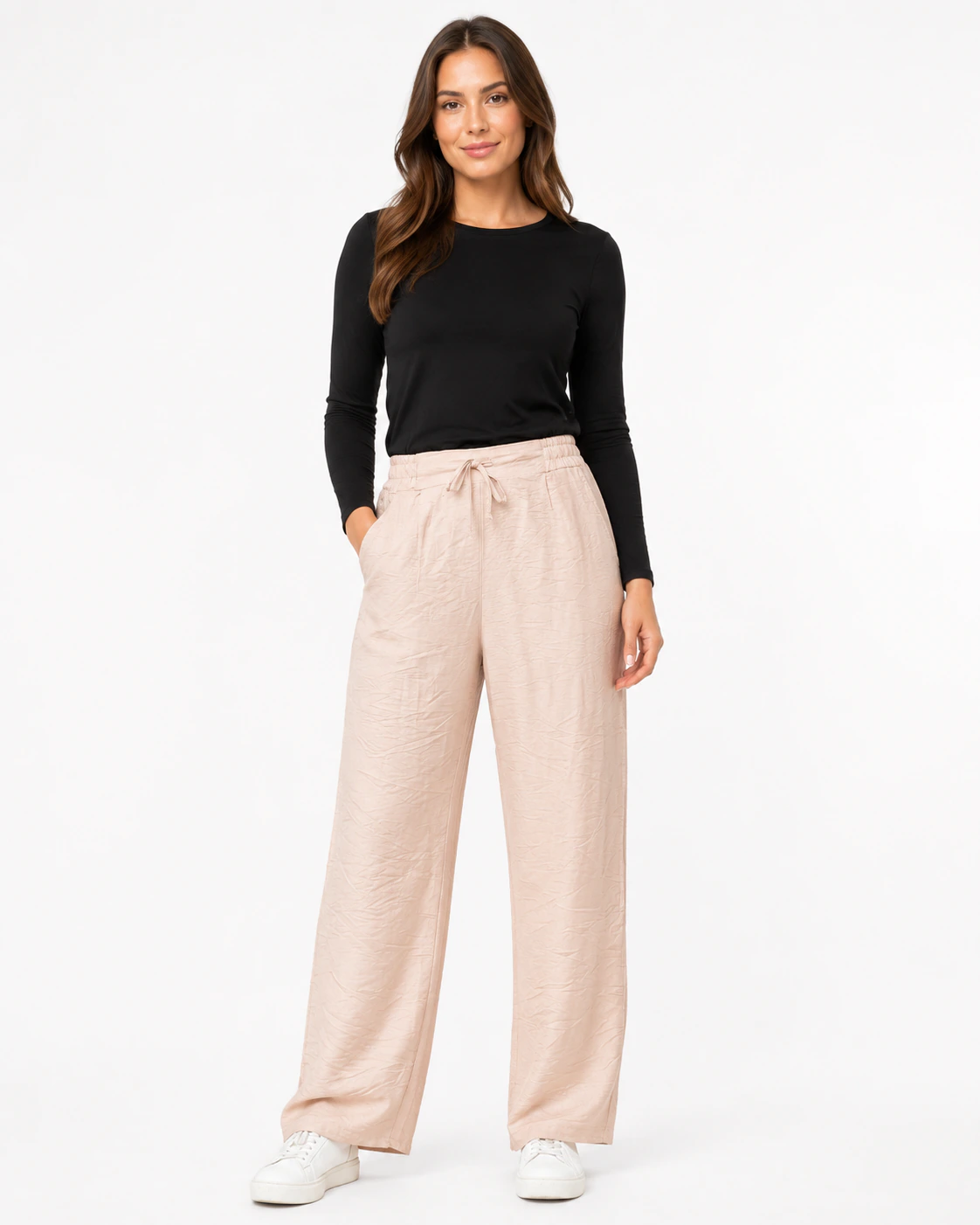 Maru Women's Linen Wide Leg Pants gallery image 6